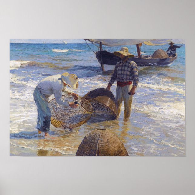 Joaquin Sorolla - Valencian Fisherman Poster (Front)