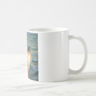 Joaquín Sorolla y Bastida Children in the Sea Coffee Mug