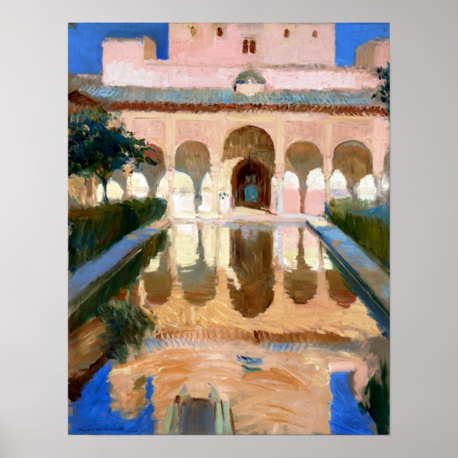 Joaquin Sorolla y Bastida Hall of the Ambassadors Poster (Front)