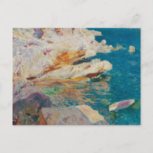Joaquin Sorolla Y Bastida - Rocks At Javea. Holiday Postcard