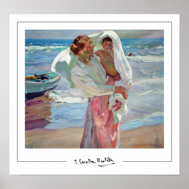 Joaquín Sorolla Zedign Art Poster #21 (Front)