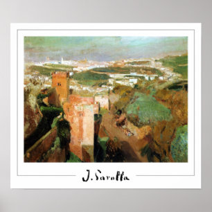 Joaquín Sorolla Zedign Art Poster #254