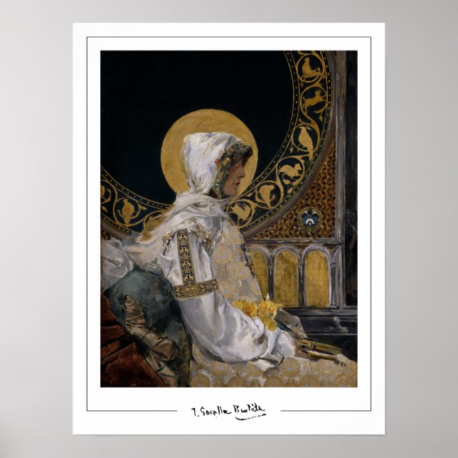 Joaquín Sorolla Zedign Art Poster #30 (Front)