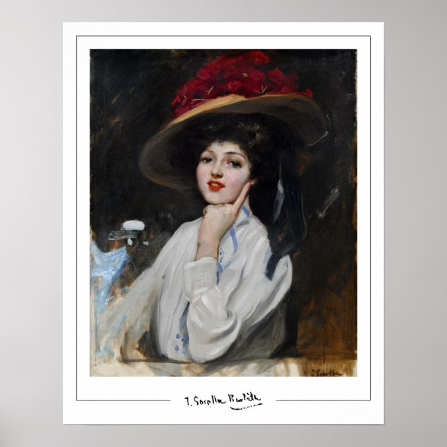 Joaquín Sorolla Zedign Art Poster #447 (Front)