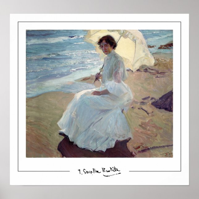 Joaquín Sorolla Zedign Art Poster #51 (Front)
