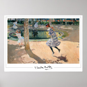 Joaquín Sorolla Zedign Art Poster #6