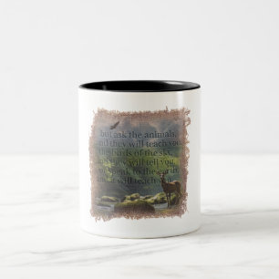 JOB 12:7 - Coffee Mug