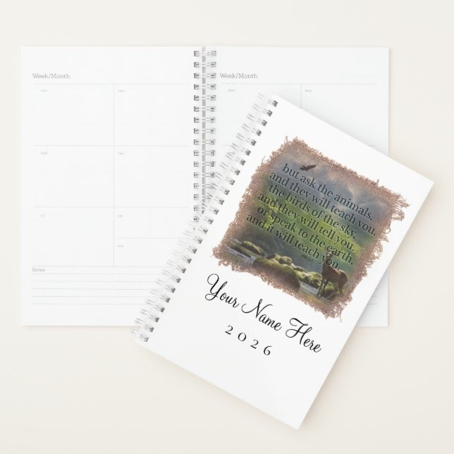Job 12:7 - Personalized Day Planner (Display)