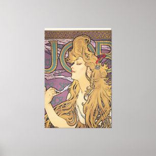 Job (1896) by Alphonse Mucha  Canvas Print