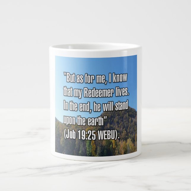 Job 19:25 WEBU Mug (Front)
