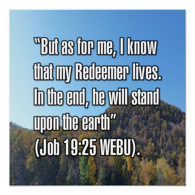 Job 19:25 WEBU Poster (Front)