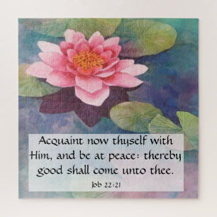 Job 22:21 jigsaw puzzle