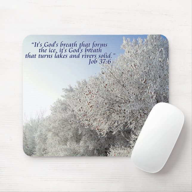Job 376 Inspirational Landscape Mousepad (With Mouse)