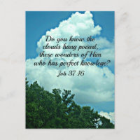 Job 37:16 Do you know the clouds...
