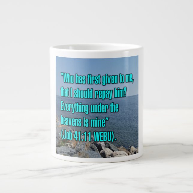 Job 41:11 WEBU Mug (Front)