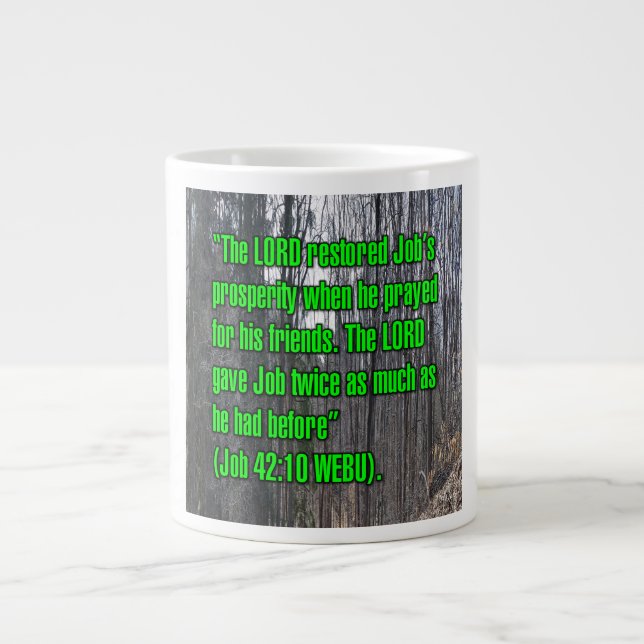 Job 42:10 WEBU Mug (Front)