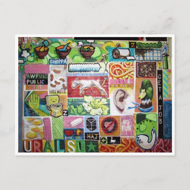 job art postcard (Front)