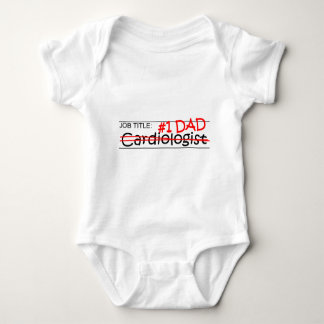 Job Dad Cardiologist Baby Bodysuit