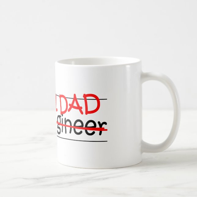 Job Dad Civil Engineer Coffee Mug (Right)