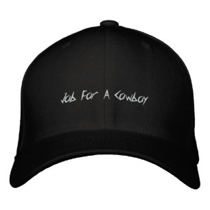 Job For A Cowboy Embroidered Hat