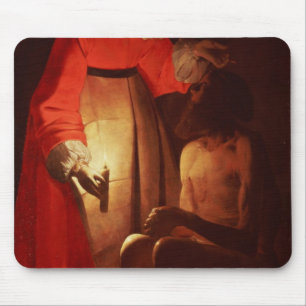 Job Mocked by His Wife Mouse Pad
