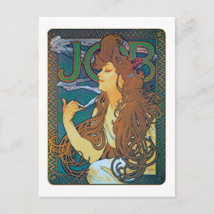 JOB, Mucha Postcard