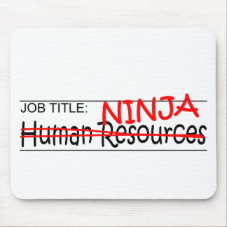 Job Title Ninja - HR Mouse Pad