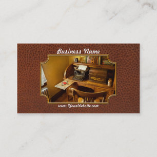 Job - Typist - A person with many interests Business Card