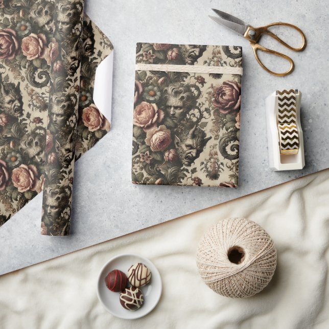 🩸 Jobs for Boys – Gothic Victorian Wrapping Paper (Crafts)