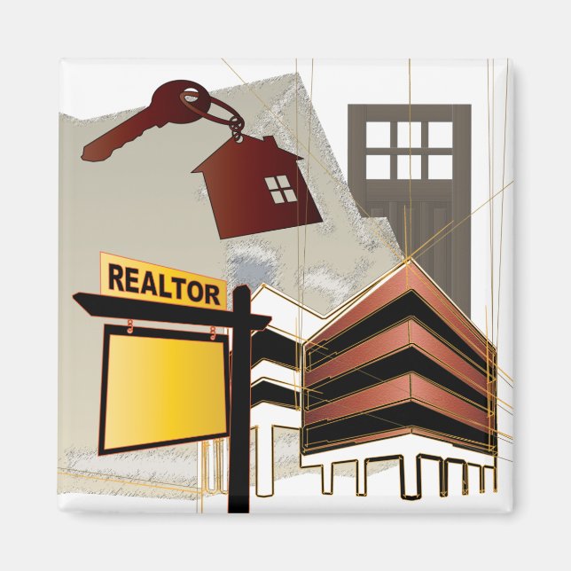 Jobs Realtor Magnet (Front)