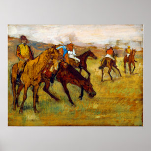 Jockey and Horse (Before the Race), Edgar Degas Poster