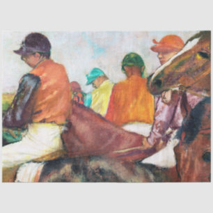 Jockey and Horse, Edgar Degas Tissue Paper
