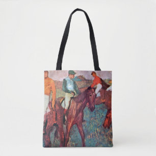 Jockey and Horse, Edgar Degas Tote Bag