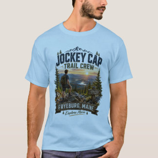 Jockey Cap Trail Crew Fryeburg Maine Teen T-Shirt