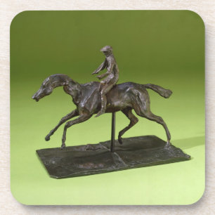 Jockey on a Horse (bronze) Coaster