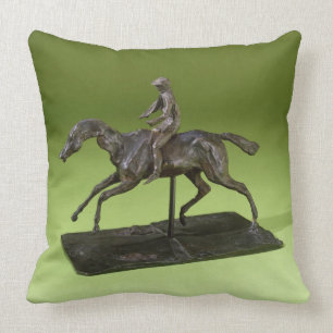 Jockey on a Horse (bronze) Cushion