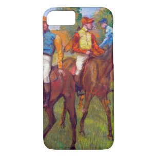 Jockeys and Race Horses, Edgar Degas iPhone 8/7 Case