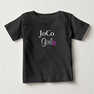 JoCo Girl Pink Flower Baby T-Shirt