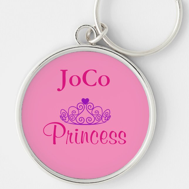 JoCo Princess Tiara Key Ring (Front)