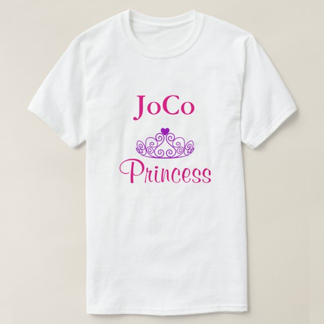JoCo Princess Tiara T-Shirt (Design Front)
