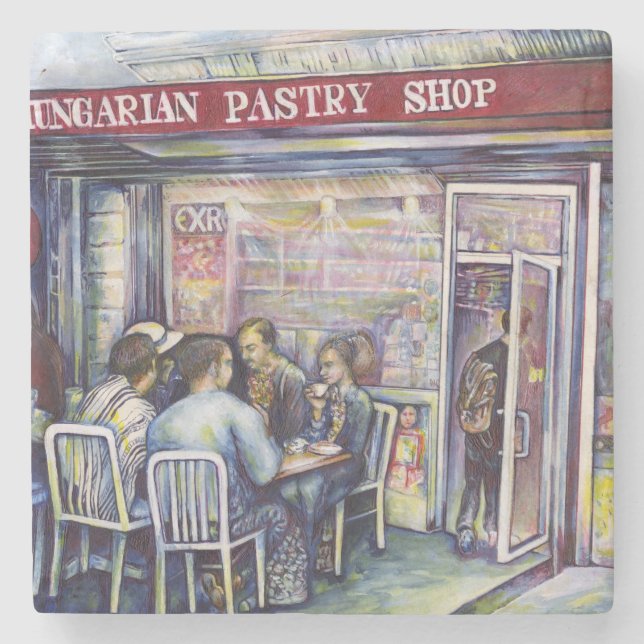 Jocund Stone Coaster (Front)