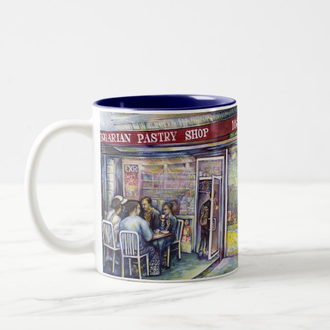 Jocund Two-Tone Coffee Mug (Left)