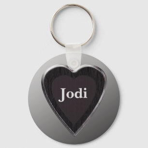 Jodi Heart Keychain by 369MyName