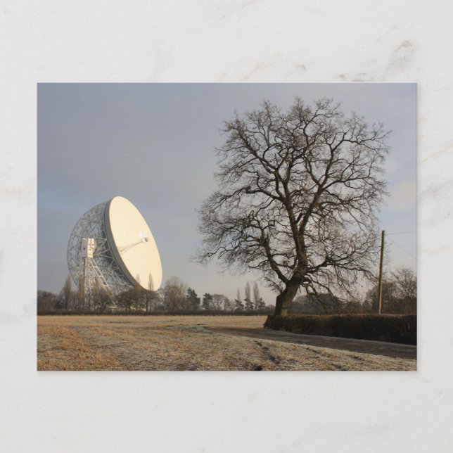 Jodrell Bank Postcard (Front)
