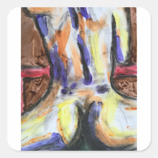 Jody Deux Square Sticker