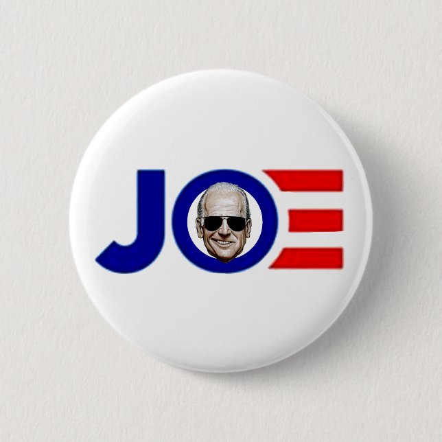 JOE 6 CM ROUND BADGE (Front)