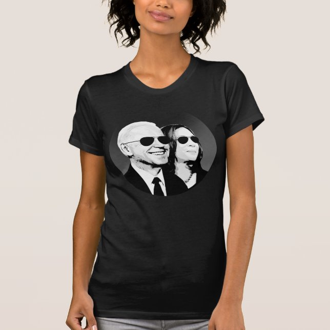 Joe and Kamala Aviators T-Shirt (Front)