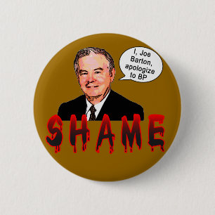 Joe Barton SHAME T-shirts, Buttons