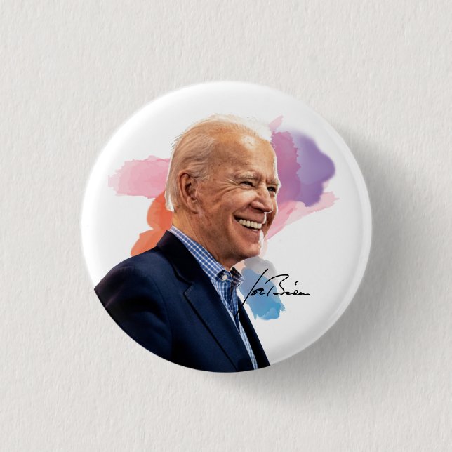 Joe Biden 2020 3 Cm Round Badge (Front)