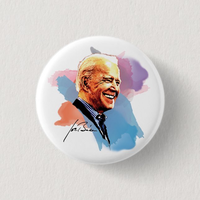 Joe Biden 2020 3 Cm Round Badge (Front)